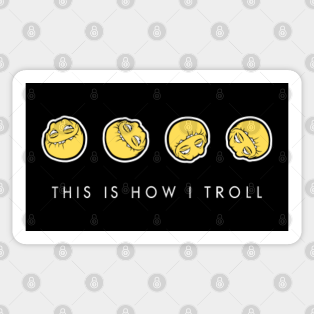This Is How I Roll Yellow Troll Face Smile Emoticon Meme Troll Face